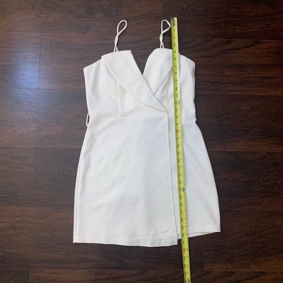 Superdown Kacey blazer white mini dress size L NWT - Picture 11 of 13
